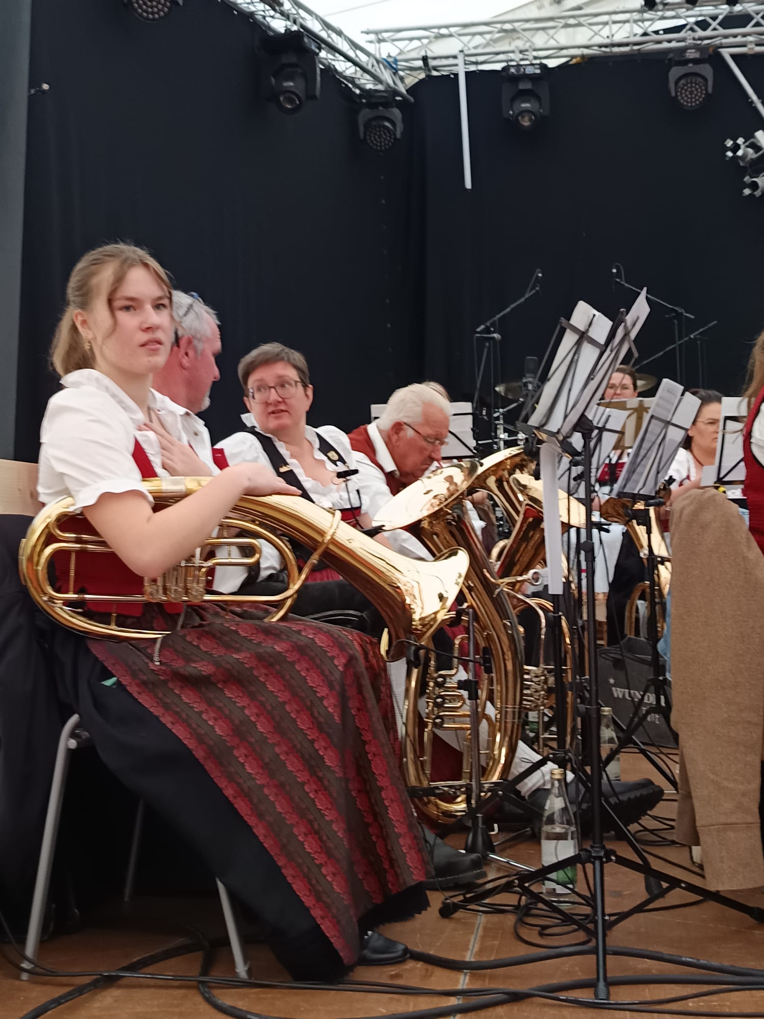 Arrivée en fanfare !